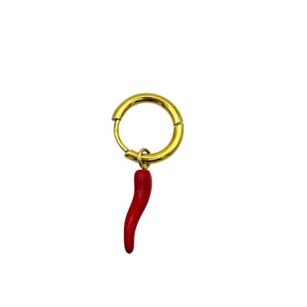 Pendiente mini Spicy dorado