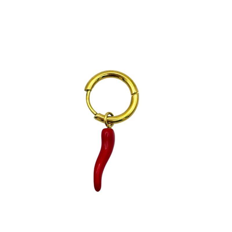 Pendiente mini Spicy dorado